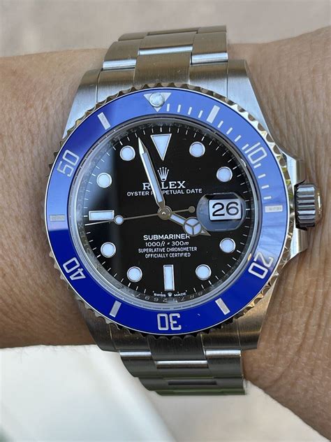 rolex submariner blue price in usa|Rolex Submariner blue bezel.